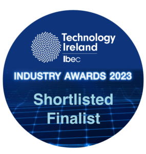 IBEC Technology Ireland Awards shortlisted finalist bagde